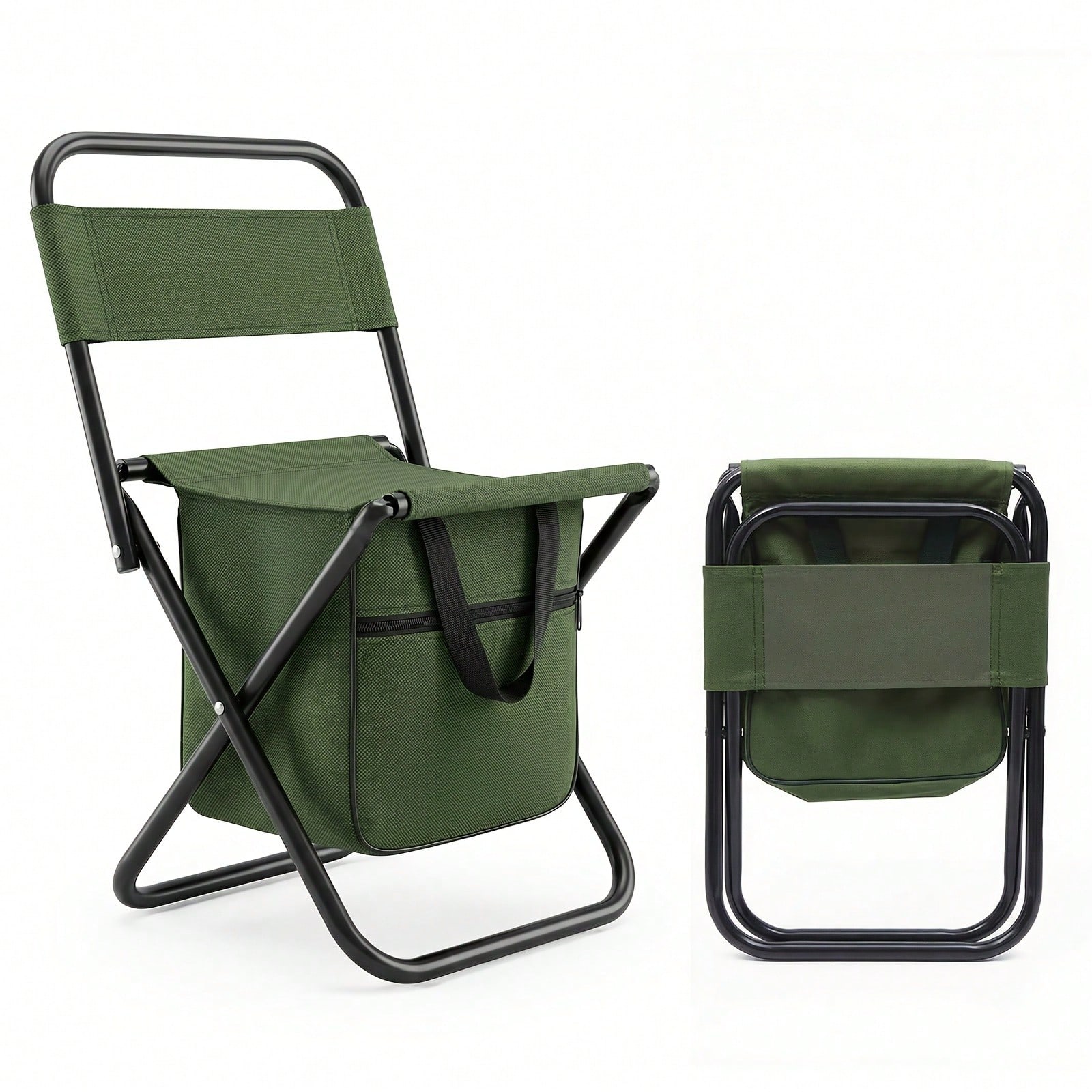 Hunting And Fishing Outdoor Chairs - Senmeo Chaise pliante portable double usage