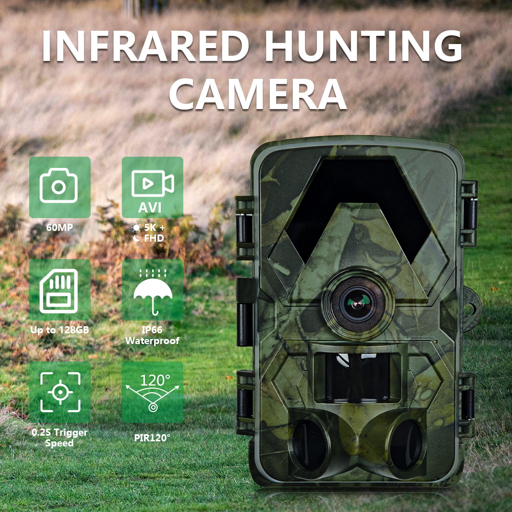 Hunting Outdoor Day - Caméra de chasse infrarouge extérieure PR901
