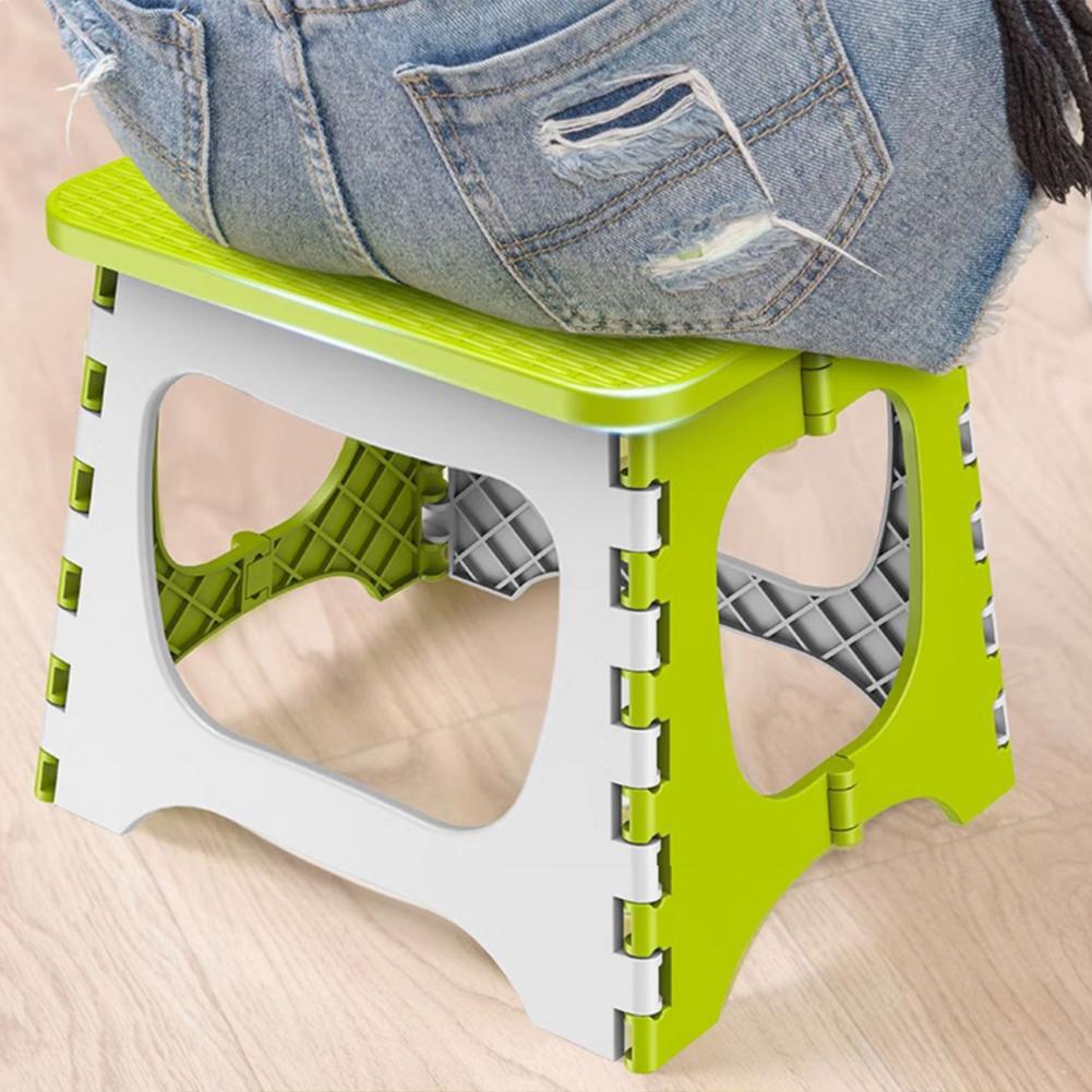 Hunting And Fishing Outdoor Chairs - Tabouret pliant en plastique avec poignée,