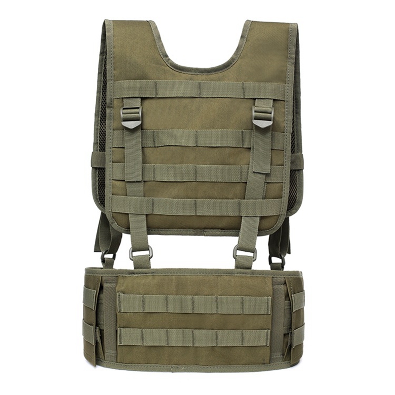 Outdoor Hunting Equipment - Gilet tactique Molle, plate-forme de poitrine,