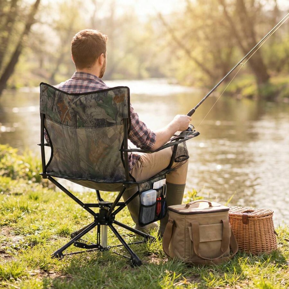 Chaise de chasse pivotante à 3 - Hunting And Fishing Outdoor Chairs avis et prix