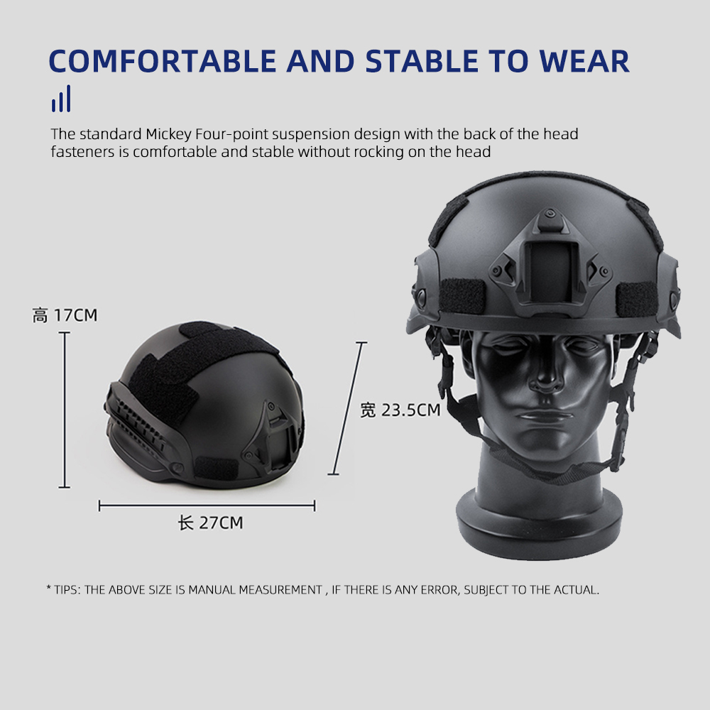 Casque tactique BOOIU MICH 200 - Outdoor Hunting Equipment avis et prix